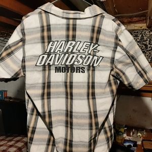 Harley Davidson button-up shirt